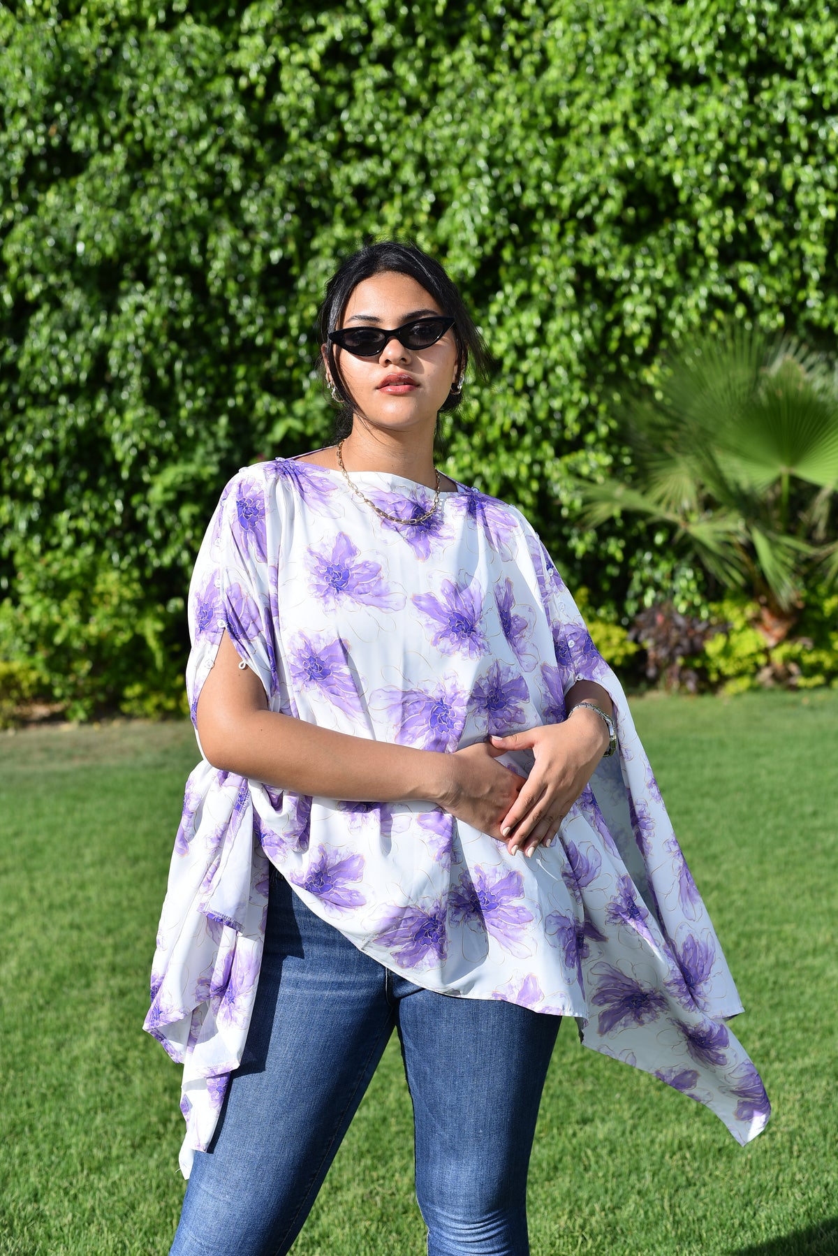 Blooming Lavender Shawl