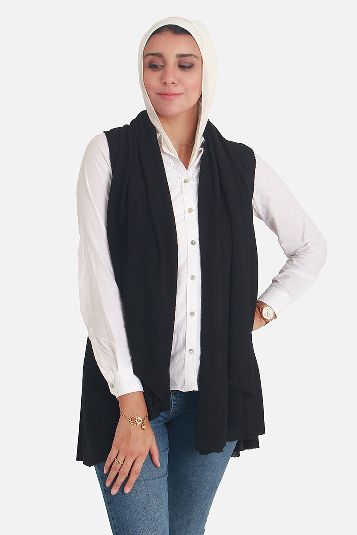 Black Winter Cardigan